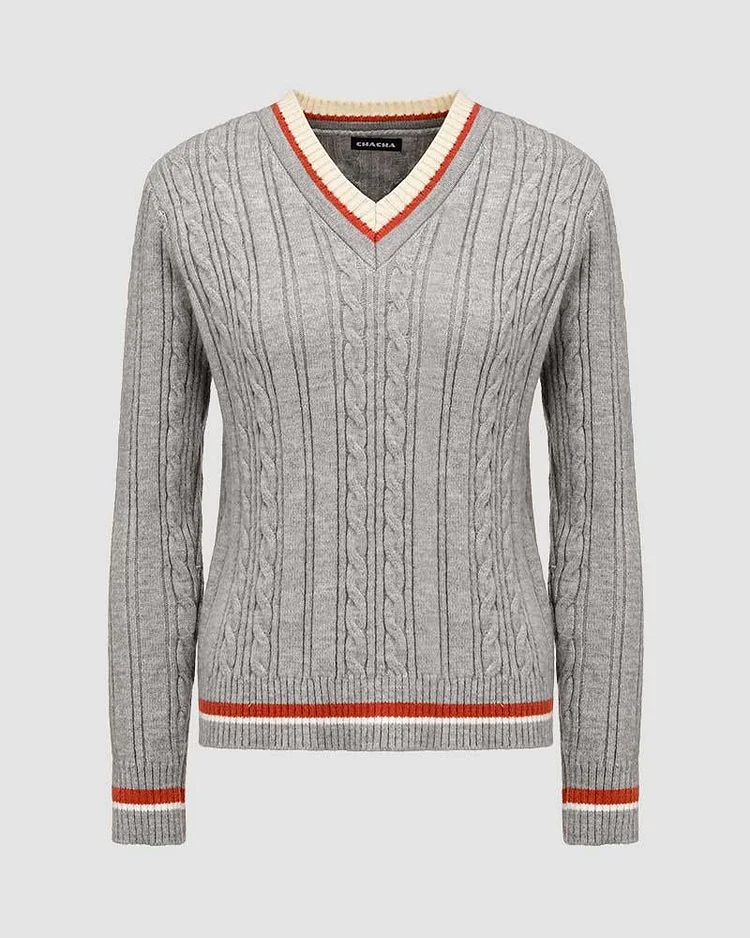 Ginesea V-Neck Sweater