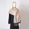 Summer Breathable Tassels Shawl Women Hijab Scarf
