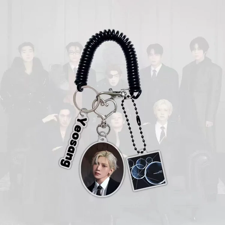 Ateez Golden Hour Part 4 Members Album Keychain