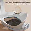 Big Frame Anti-Fog Swim Glasses Adjustable Wide View Swim Goggles for Swimmers
