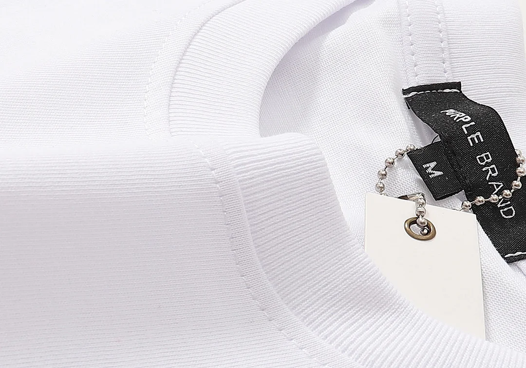 Purple 2023 new fashion T-shirt short sleeves