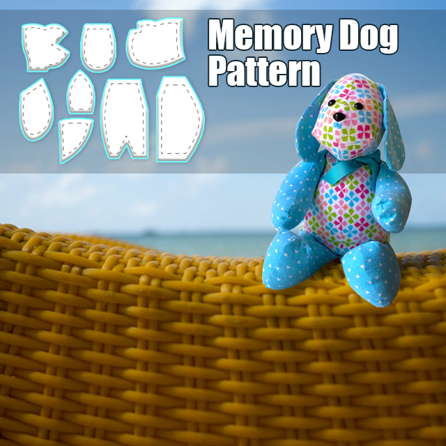 Memory Dog Template Set (8PCS)- With Instructions