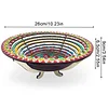 DIY Mandala Flower Diamond Painting Dining Plate Home Dining Table Fruit Tray Kits