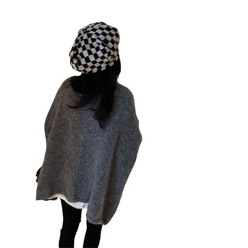Churchf Dong New Style Korean Edition Loose V Gets Knit Cardigan Female Languid Lazy Wind Restore Ancient Ways Versatile Show Thin Sweater Coat Female