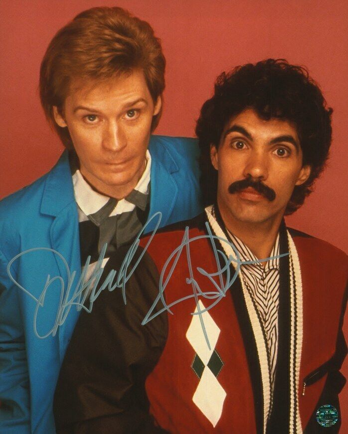 DARYL HALL, JOHN OATES - Hall & Oates Autographed Original 8x10 Photo Poster painting LOA TTM