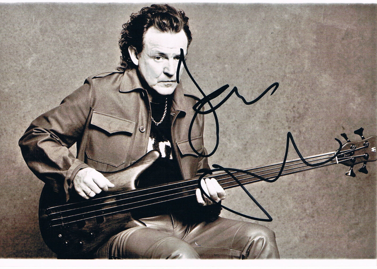 Jack Bruce 1943-2014 genuine autograph Photo Poster painting 5x7