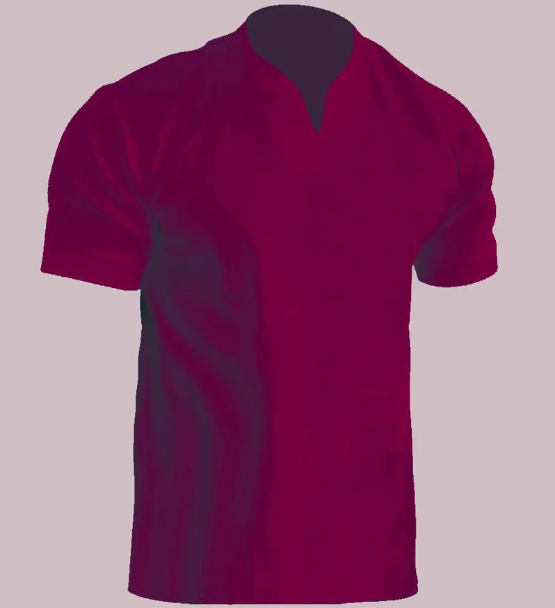 Uveng Uveng Men's Fitness Plus-Size Sports T-Shirt Men's Elastic Cotton Pocket Short-Sleeved Summer V-Neck Polo Shirt