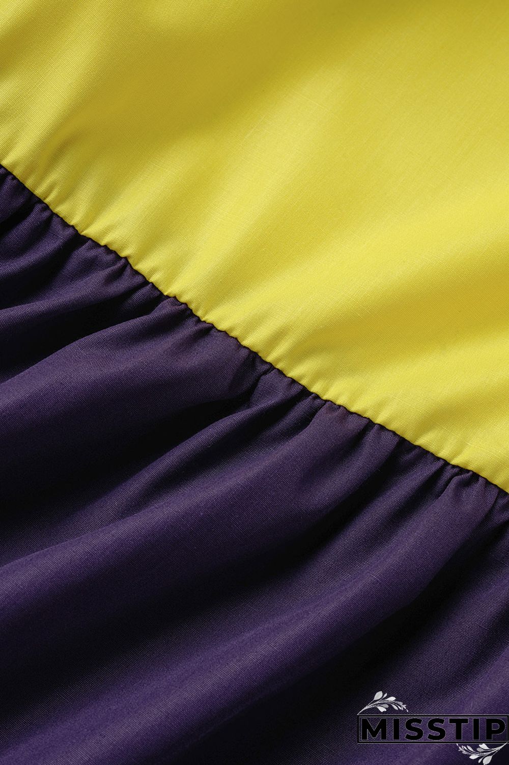 Green Casual Solid Patchwork Square Collar A Line Plus Size Dresses