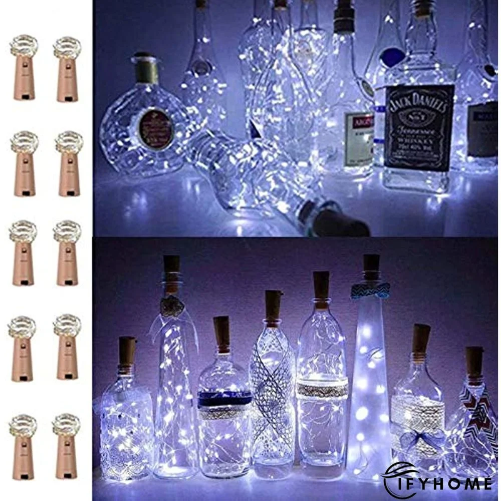 10LED Wine Bottle Lights with Cork | IFYHOME