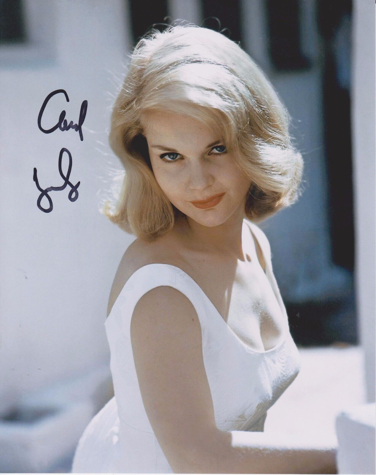 Carol Lynley (RIP 1942-2019) Original Autographed 8X10 Photo Poster painting #28