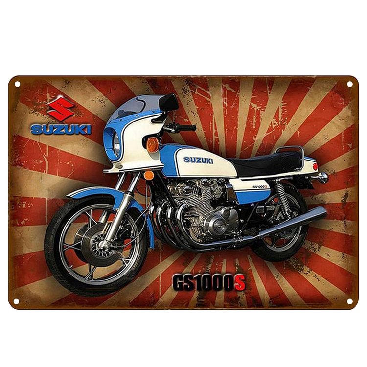 Suzuki Suzuki Motorcycle - Vintage Tin Signs/Wooden Signs - 8*12Inch/12*16Inch
