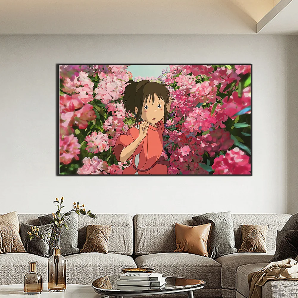 Diamond Painting - Full Round Drill - Spirited Away(Canvas|70*40cm)