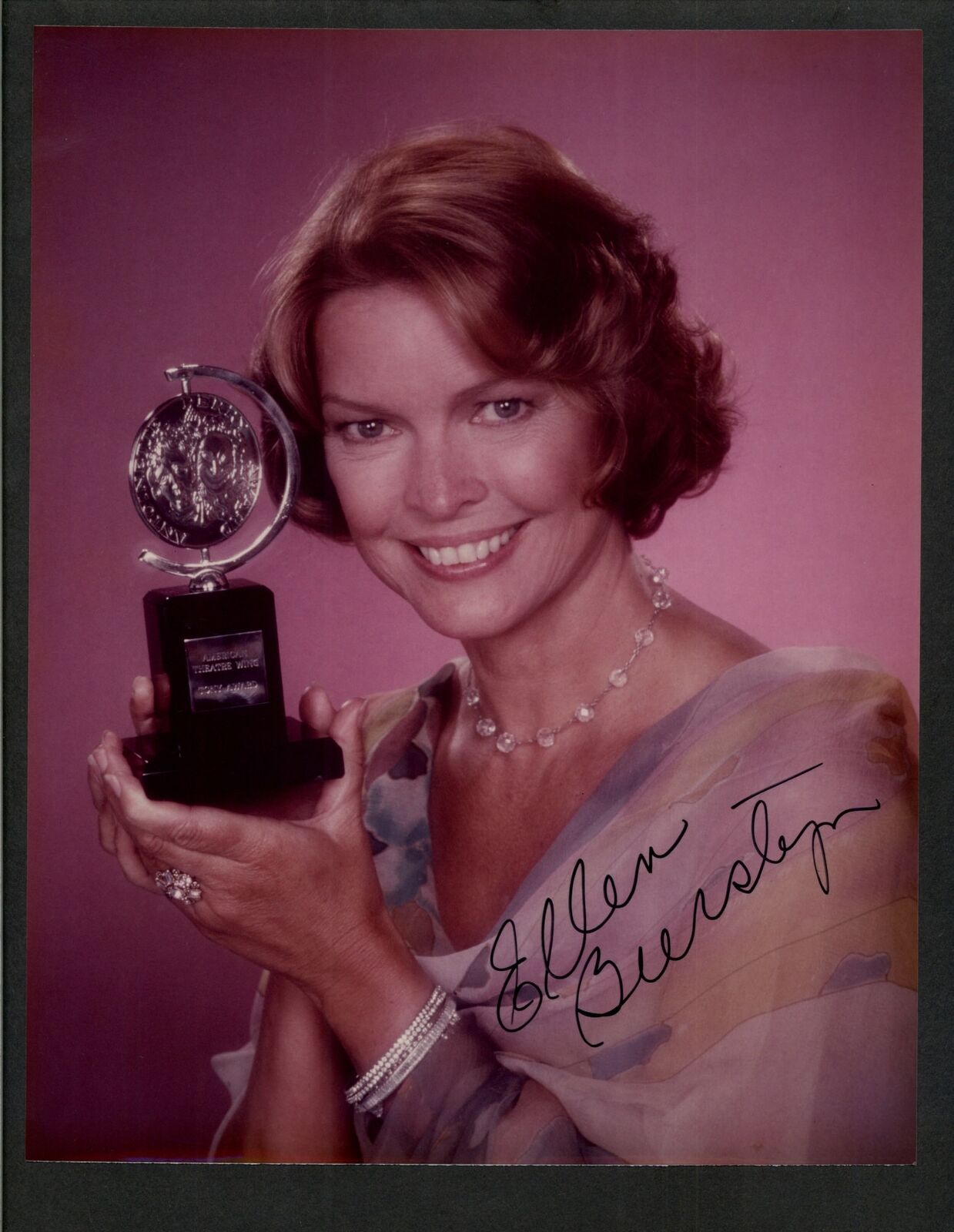 Ellen Burstyn - Signed Autograph Color 8x10 Photo Poster painting - The Exorcist - Oscar Winner