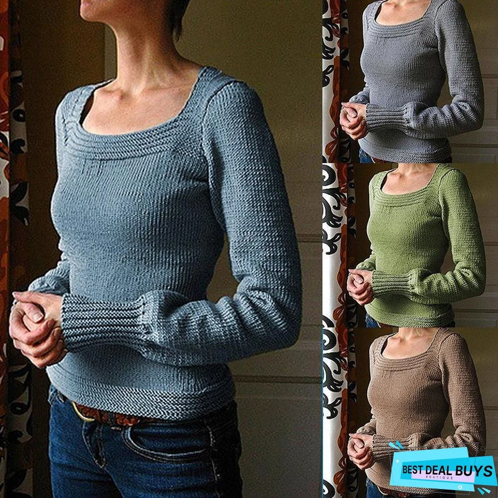 Autumn Women's Long Sleeve Sweater