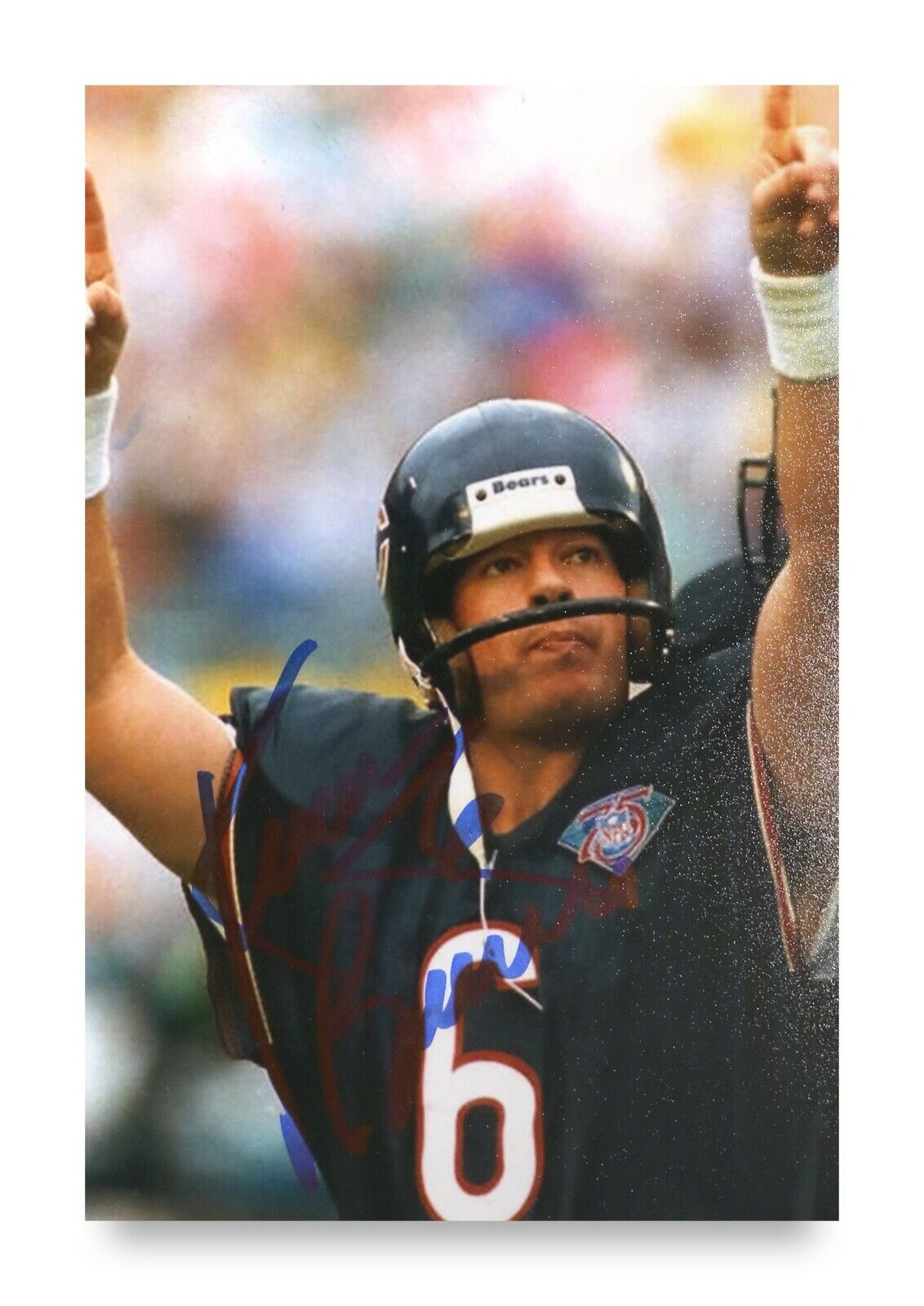 Kevin Butler Signed 6x4 Photo Poster painting Safety Chicago Bears NFL Genuine Autograph + COA