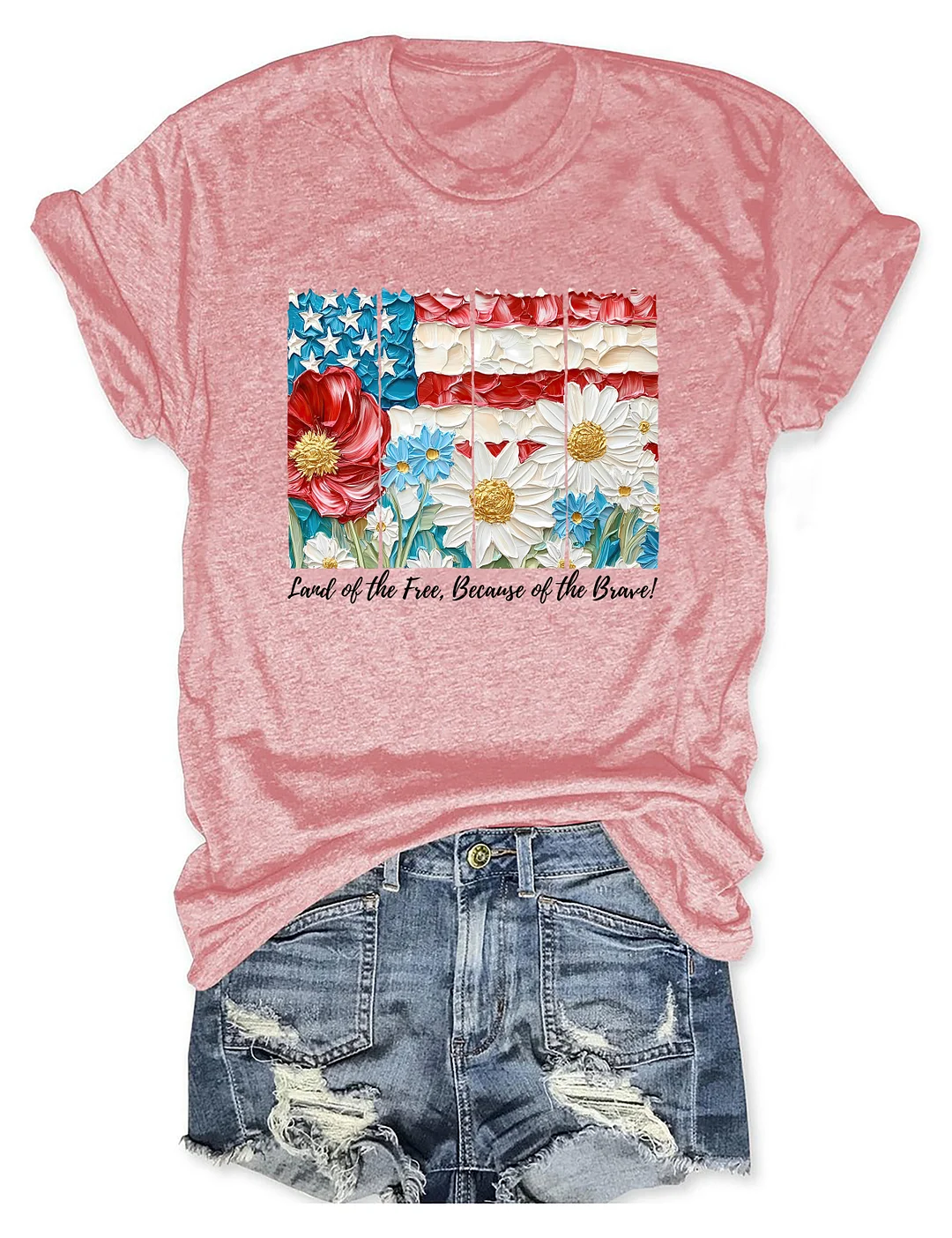 American Flag 4th Of July T-shirt