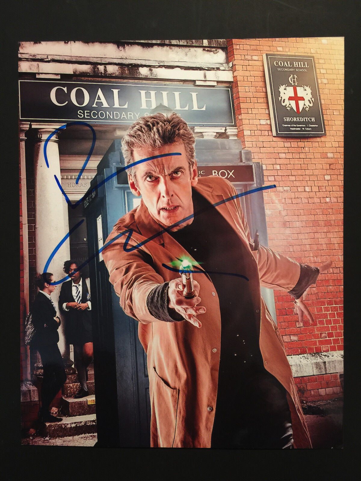 Peter Capaldi Doctor Who Autograph Signed Photo Poster painting JSA COA 8 x 10 Dr Who