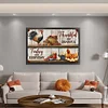 Vintage Poster - Farm Chickens-11CT Stamped Cross Stitch 40*60cm/15.75*23.62in tapestrymarket