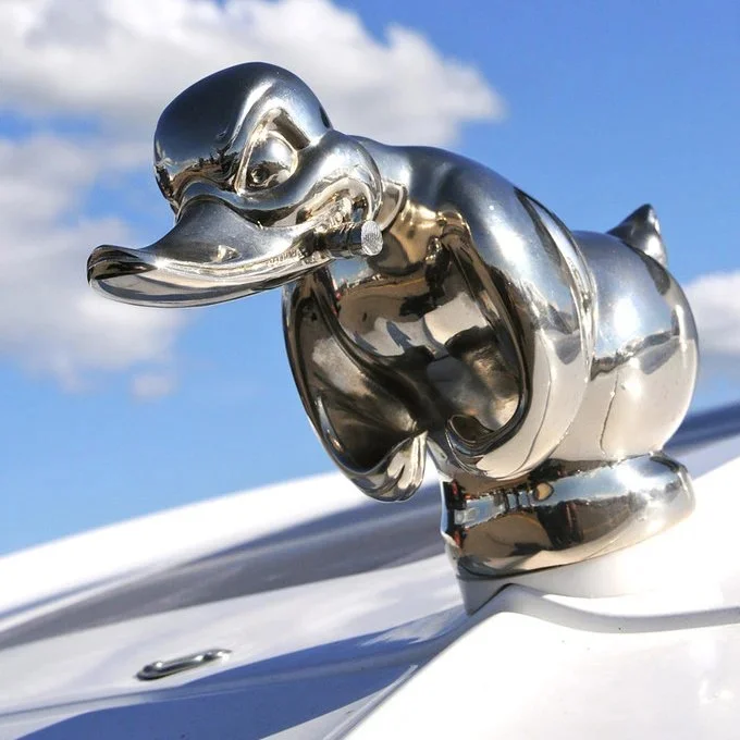 Limited Time Promotion🔥 Angry Rubber Duck Hood Ornament Death Proof