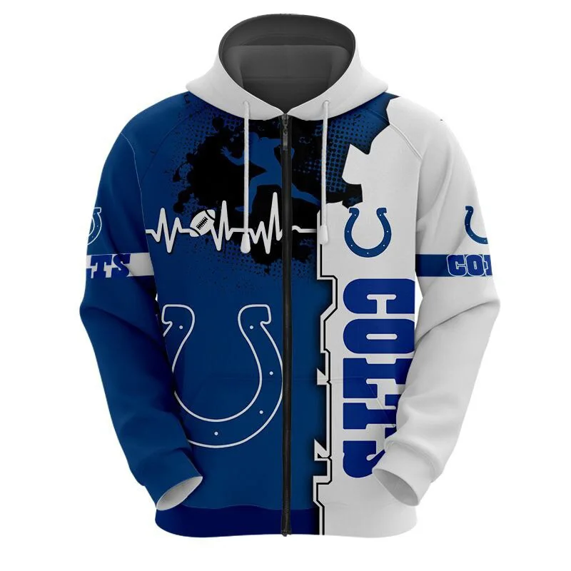 Fashionable 3d Pattern Printed NFL Football Hoodie