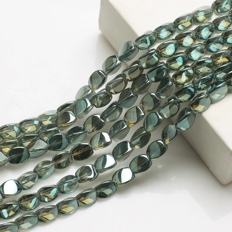20 PCS/Package 10 * 12mm Glass Irregular Beads