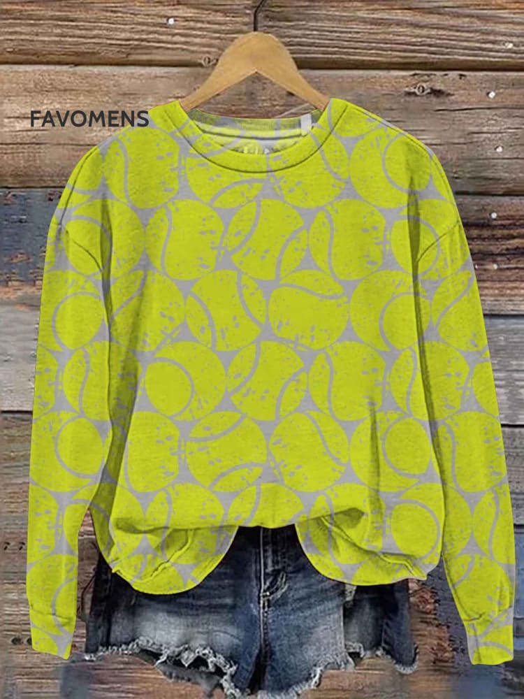 Sport Tennis Casual Sweatshirt Multicolor / S