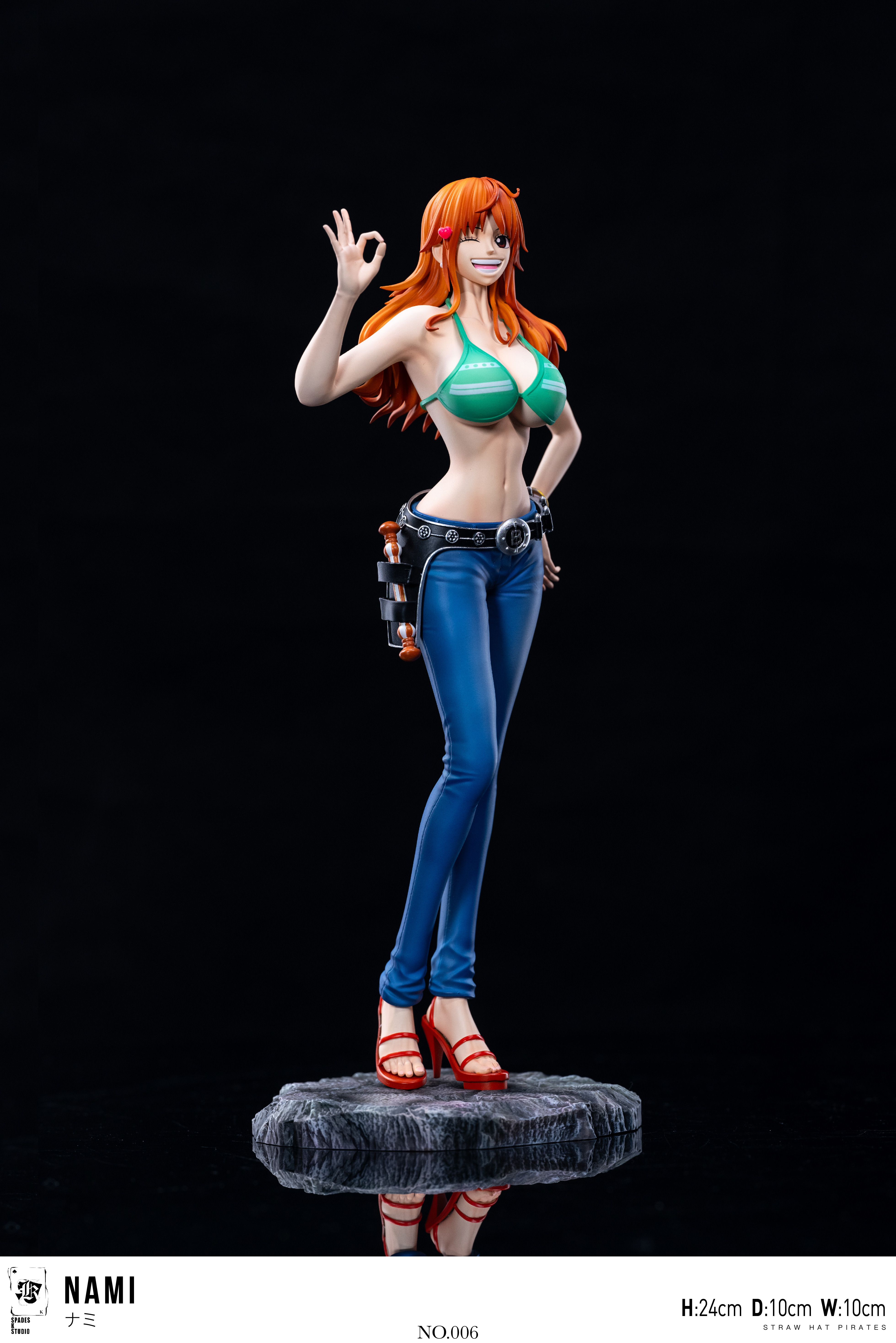 SPADES K Studio - One Piece Straw Hat Crew Resonance Series 06 Nami Statue(GK)-