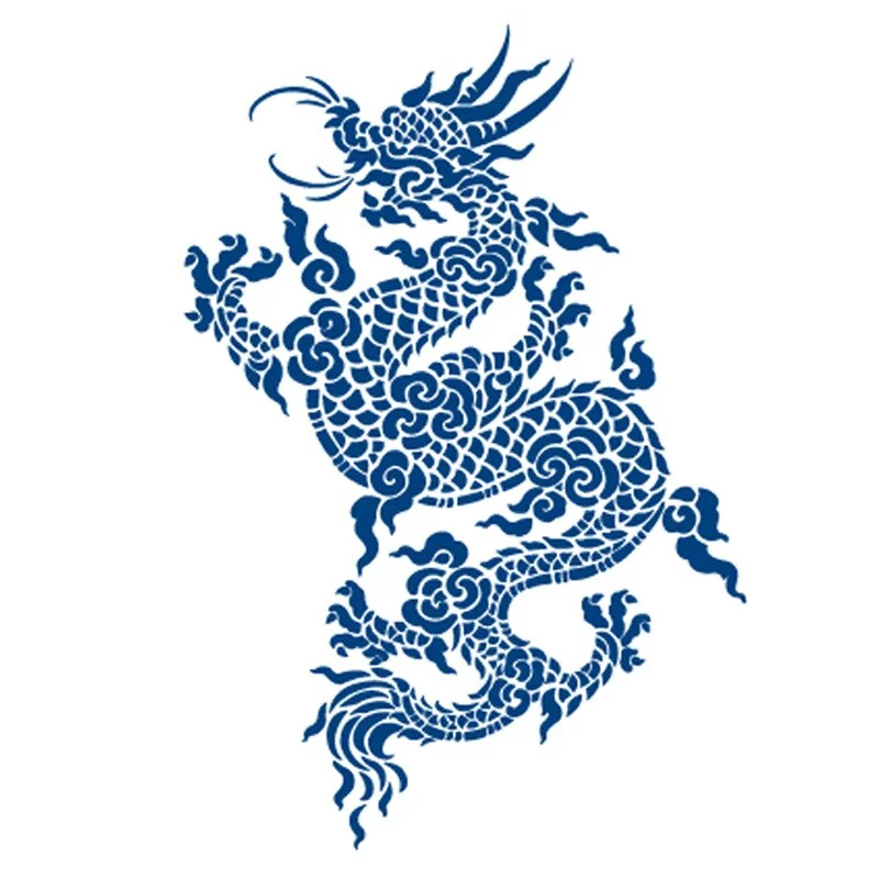 Semi-permanent Waterproof Temporary Tattoo Skull Snake Flower Body Art Tattoo Sticker Full Fake Tatoo Women Men