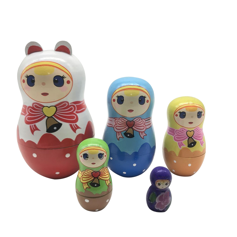 

5 Layers Babushka Matryoshka Nesting Dolls, 501 Original