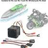 AMK RC Sound Kit 1 Set Engine Sound Simulator System for 1/10 1/8 Crawler Drift Truck Motorcycles Boat 144001 WPL D12 Sak-ura D5 SCX10 TRX4 (Single Channel)