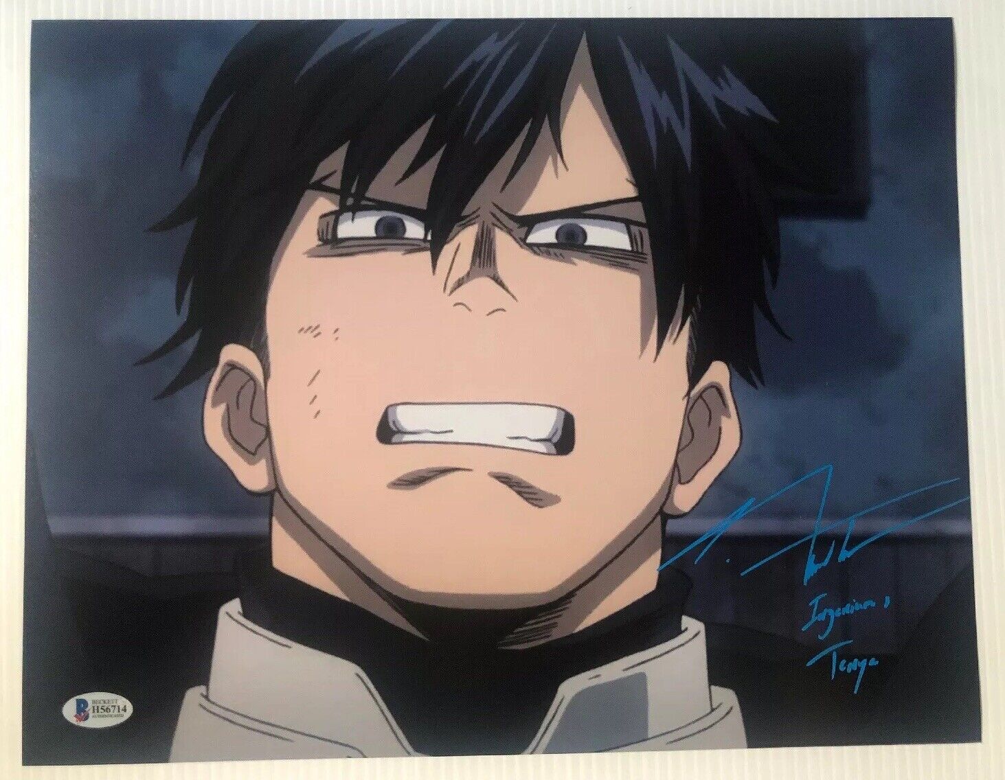 J Michael Tatum Signed 11x14 Photo Poster painting Tenya My Hero Academia BECKETT COA 3