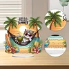 Acryl Urlaub Kätzchen - 5d DIY Handwerk Ornament