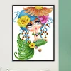 Diamond Painting-DIY Crystal Rhinestone Girl