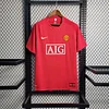 2007-2008 Retro Manchester United Home Football Shirt 1:1 Thai Quality