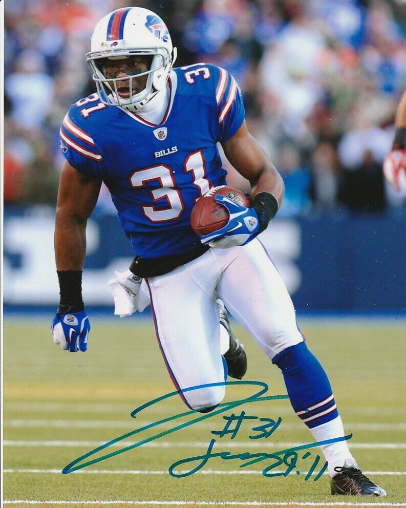 JAIRUS BYRD SIGNED BUFFALO BILLS 8x10 Photo Poster painting! NFL FOOTBALL AUTOGRAPH