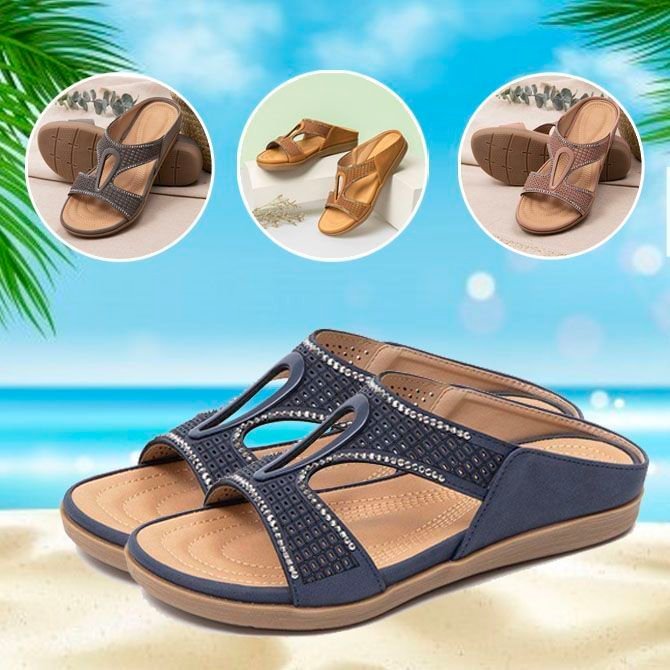 FleekComfyTM Dr.Care Premium Orthopedic Arch Support Reduces Pain Comfy Woman Sandals