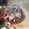 250th Anniversary DIY Diamond Painting Pendant Double Sided Gem Beads 25cm