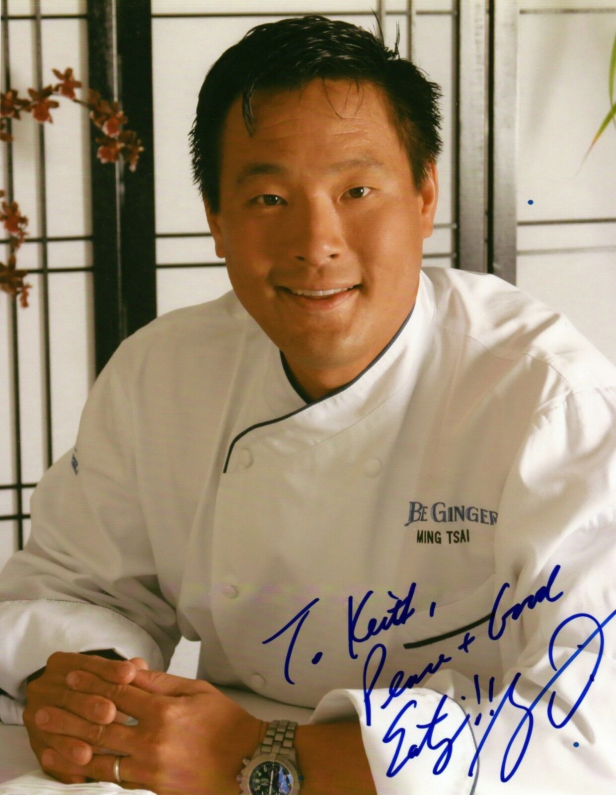 MING TSAI AUTOGRAPH, SIMPLY MING, TV CHEF