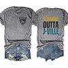 Straight Outta Jaguars Football Tee