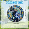Black Cat DIY Acrylic Special Shape Drill Diamond Art Hanging Decor Kits