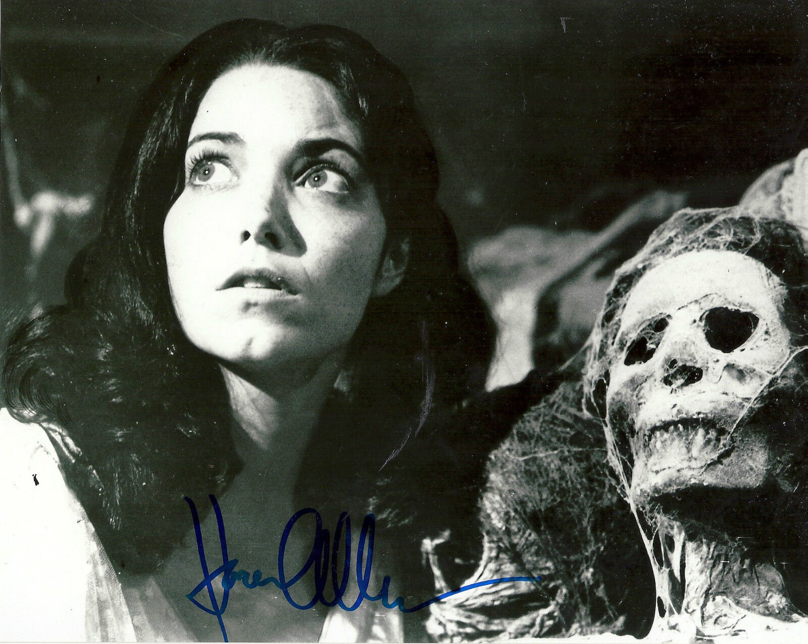 KAREN ALLEN 'INDIANA JONES' MARION RAVENWOOD SIGNED 8X10 PICTURE *COA 1