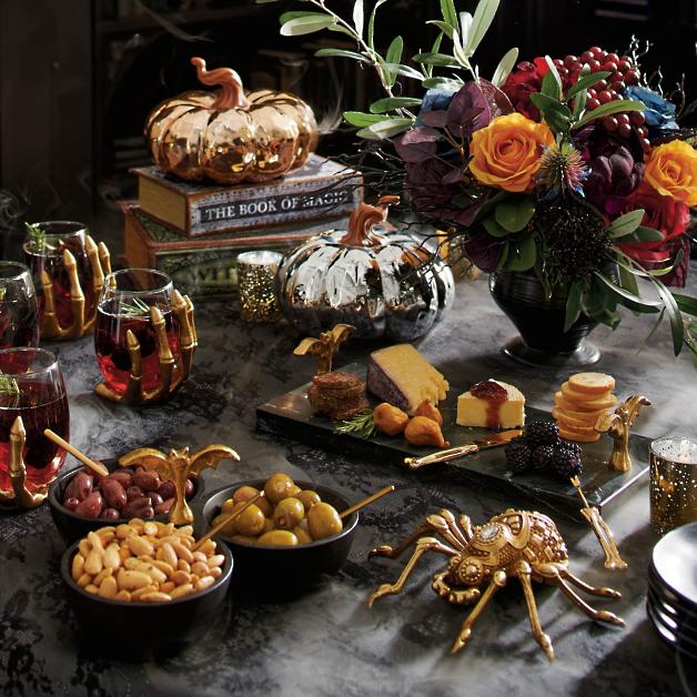 Skeleton Hand Wine Glasses, Set of Four