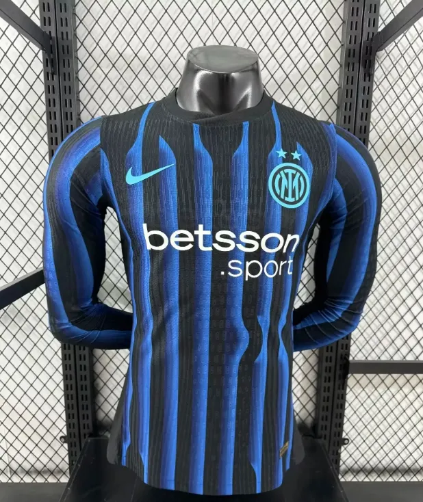 2425 season Inter Milan home long-sleeved jersey player version