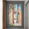 Cat-11CT Stamped Cross Stitch 52*83cm/20.47*32.68in (Big Size) tapestrymarket