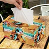 Diamond Painting Tissue Box Kits Decorative Rhinestone Craft Kit (Beach Turtle)