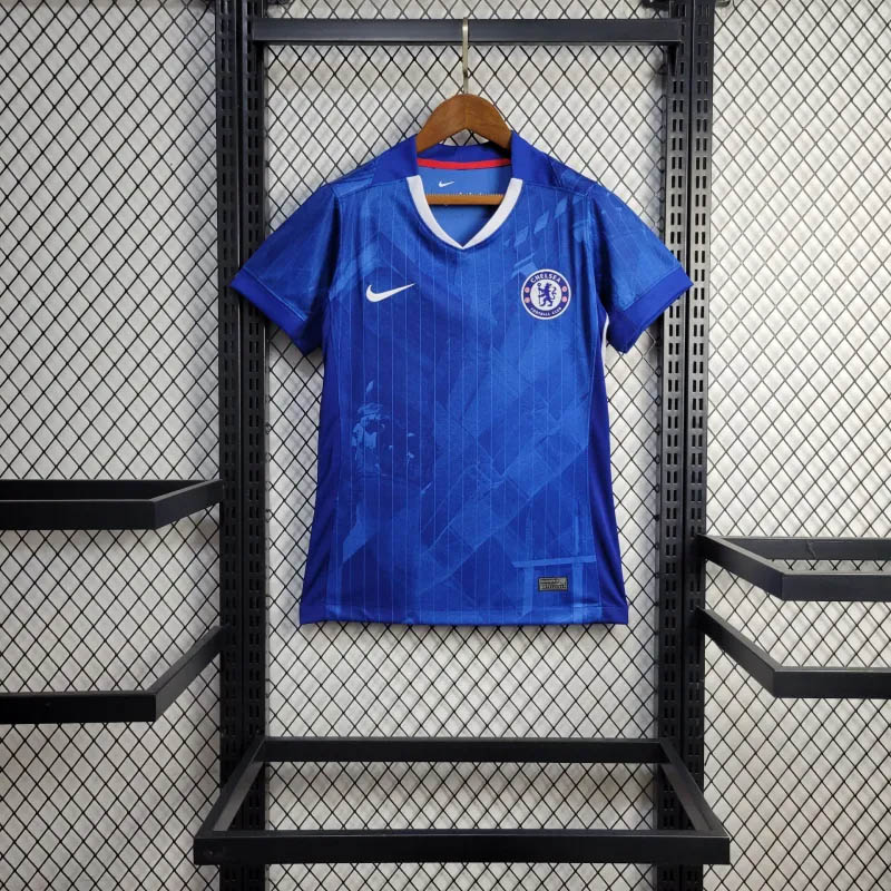 2025-2026 Women Chelsea FC Home Football Shirt 1:1 Thai Quality Maxi Kit