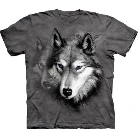 Wolf Portrait Classic Cotton T-Shirt