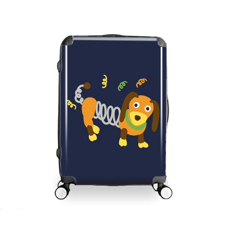 Toy Dachshund Slinky Dog, Toy Story Hardside Luggage