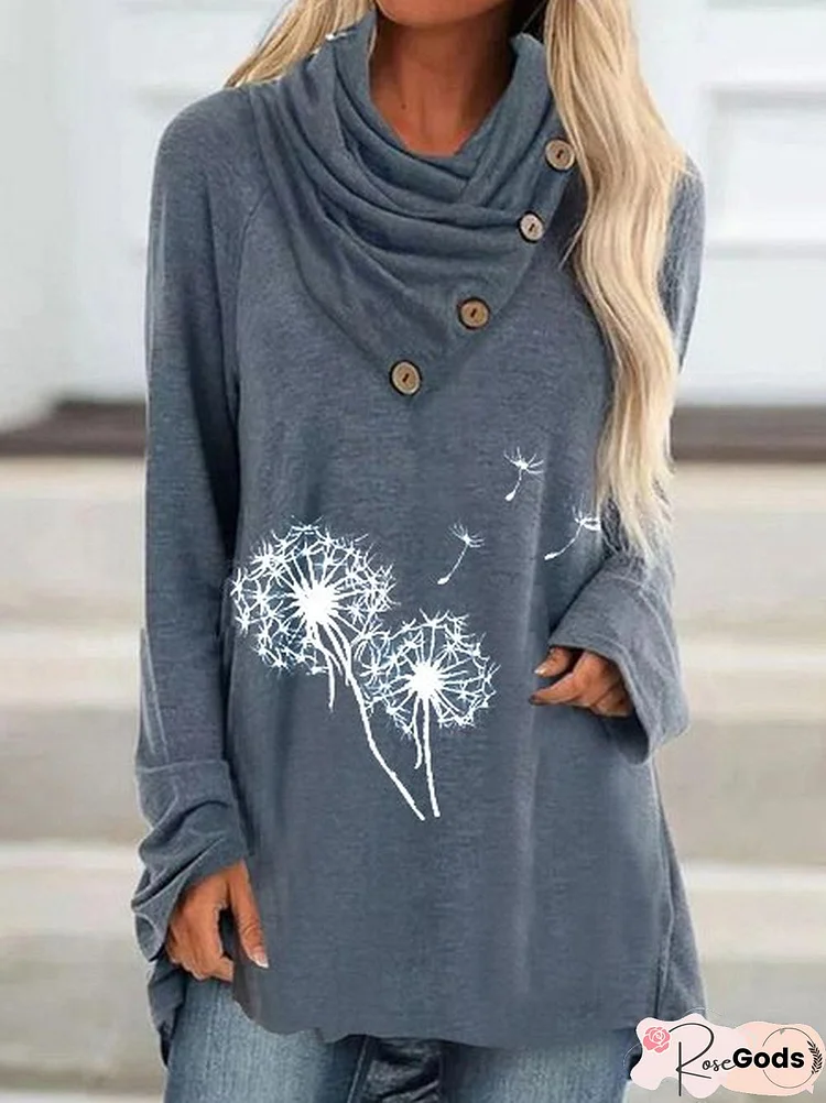 Cross Neck Dandelion Regular Fit Tops