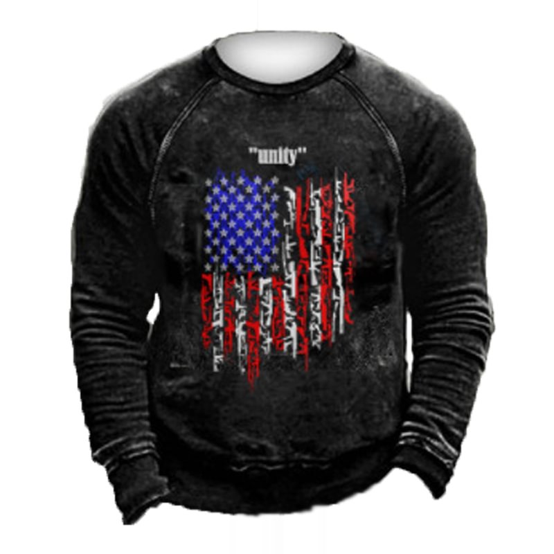 Mens Outdoor Printed Sweatshirt-Compassnice®